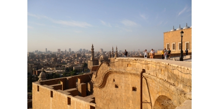 Saladin castle in autumn