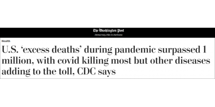 美国疫情期间“超额死亡”人数破百万，CDC：从未见过这种事情